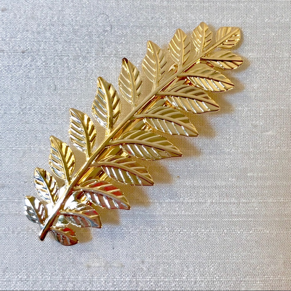 🌿Fern Leaf Hair Barrette 🌿 - Picture 3 of 8